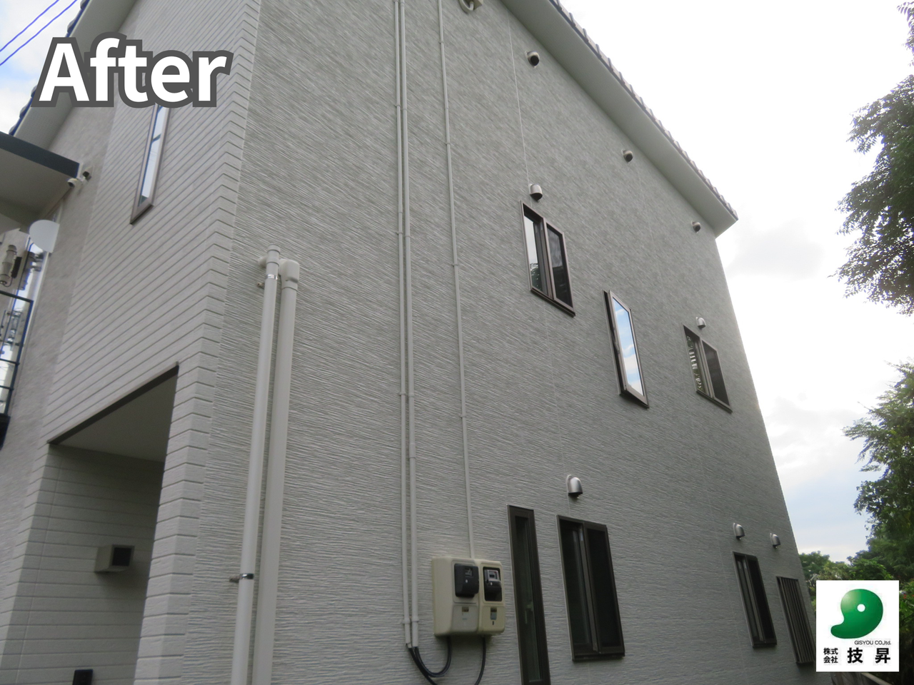 松山市外壁塗装 K様