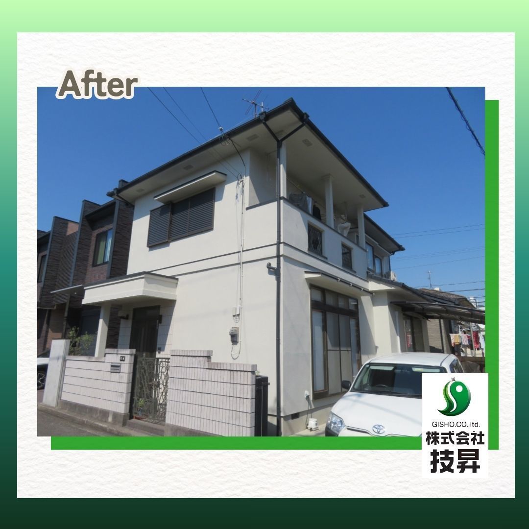 松山市外壁塗装 K様