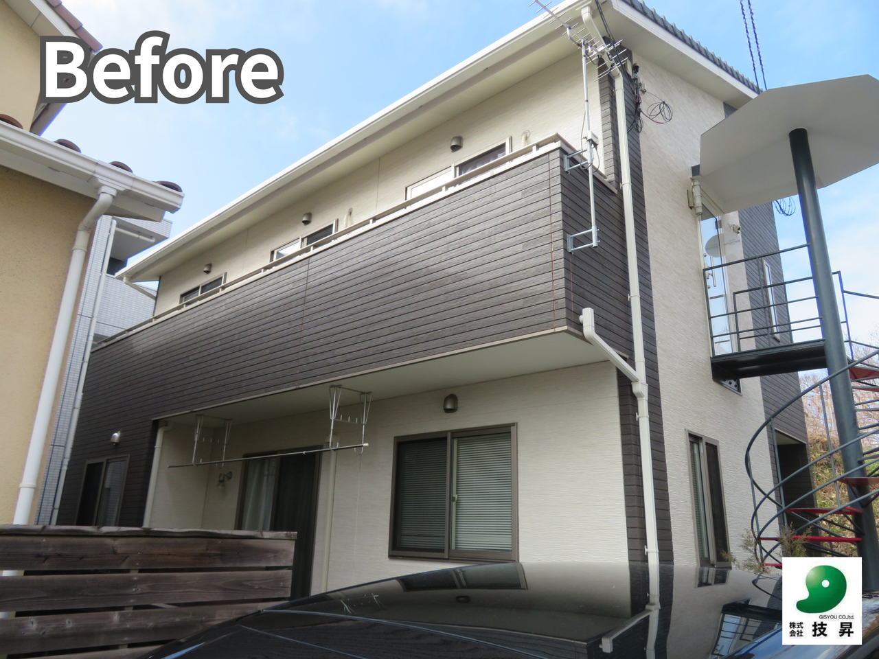 松山市外壁塗装 K様