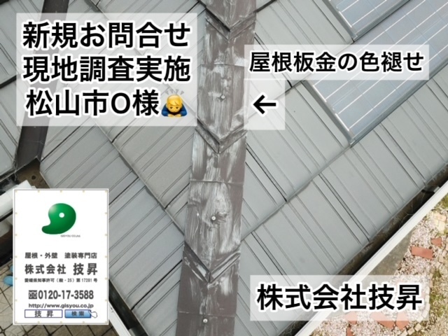 雨漏り調査,雨漏り診断,東温市雨漏り