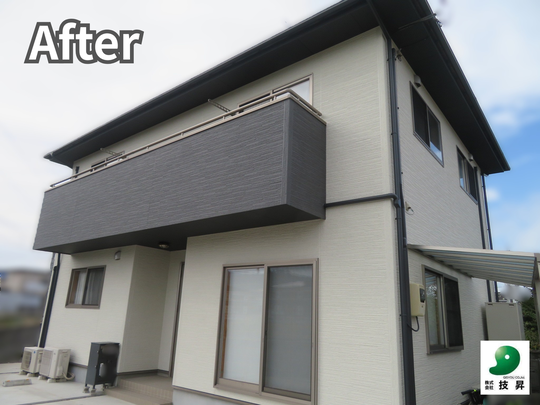 松山市外壁塗装 K様