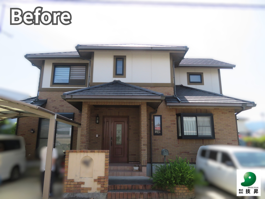 松山市外壁塗装 K様