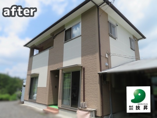 松山市外壁塗装 K様
