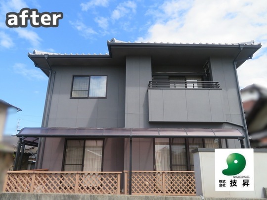 松山市外壁塗装 K様