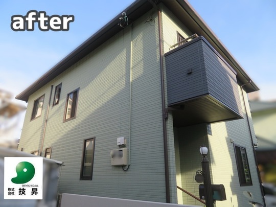 松山市外壁塗装 K様