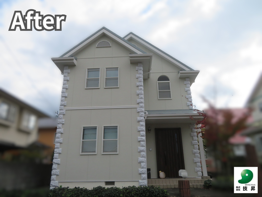 松山市外壁塗装 K様