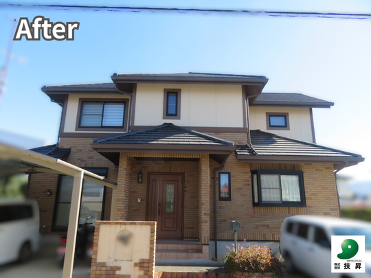 松山市外壁塗装 K様