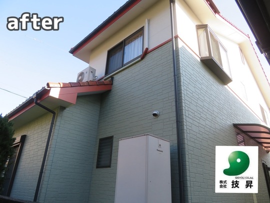 松山市外壁塗装 K様
