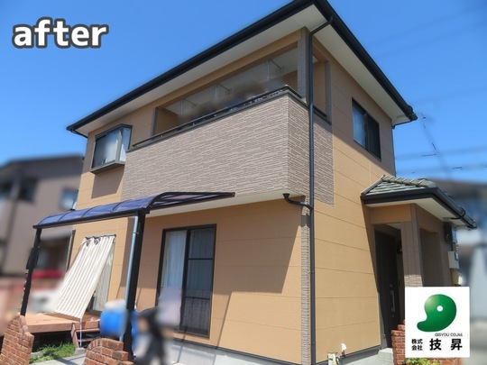 松山市外壁塗装 K様