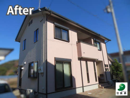 松山市外壁塗装 K様