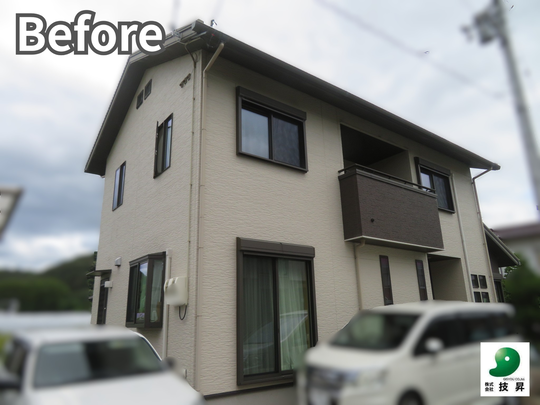 松山市外壁塗装 K様