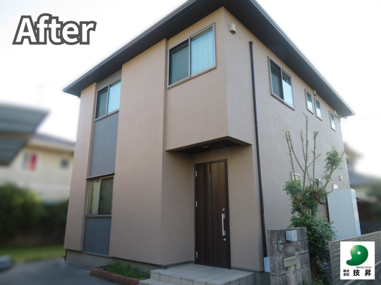 松山市外壁塗装 K様