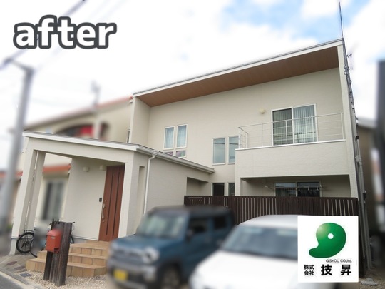 松山市外壁塗装 K様