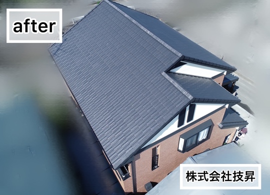 松山市外壁塗装I様邸